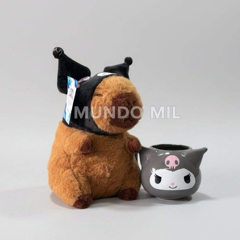 COMBO ESPECIAL: CAPIBARA Y TAZA $17