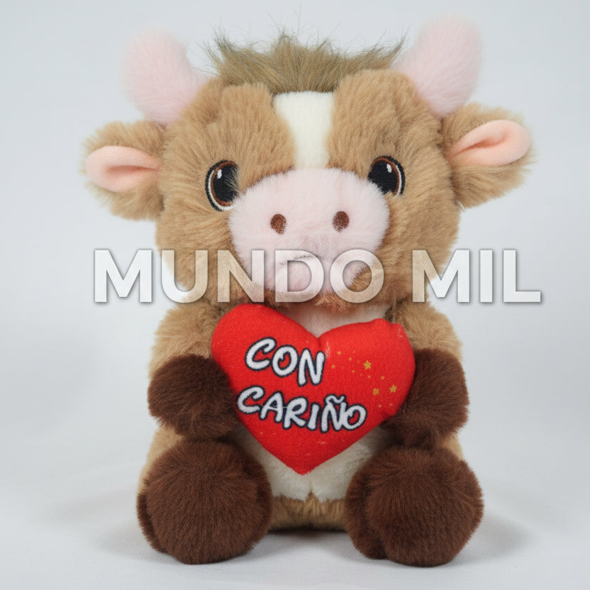 PELUCHE TORITO BEBE MODELOS 24 CM IMPORTADO