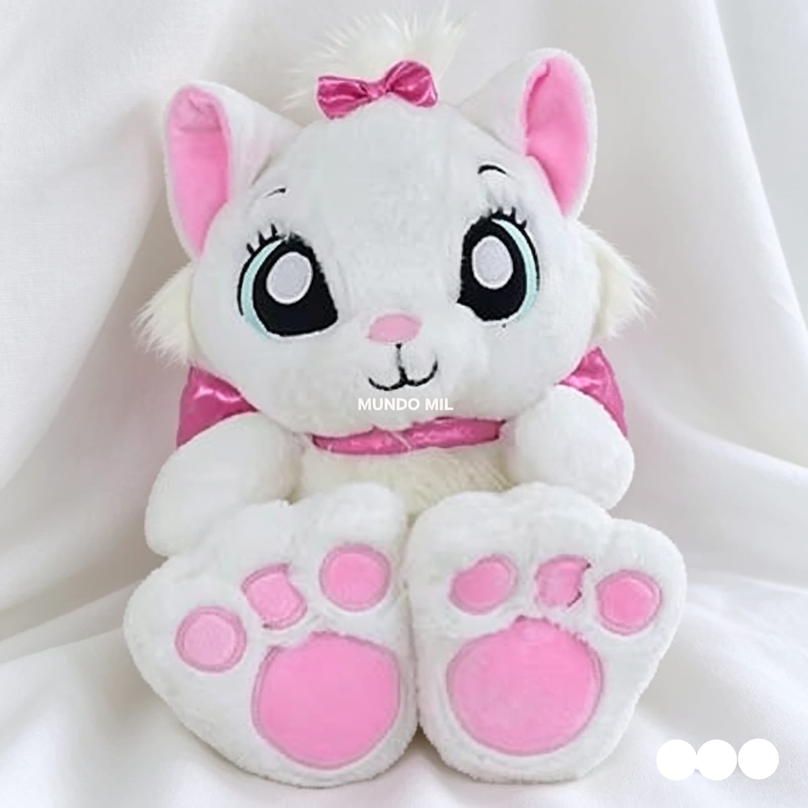 PELUCHE GATA MARIE 38 CM ORIGINAL DISNEY