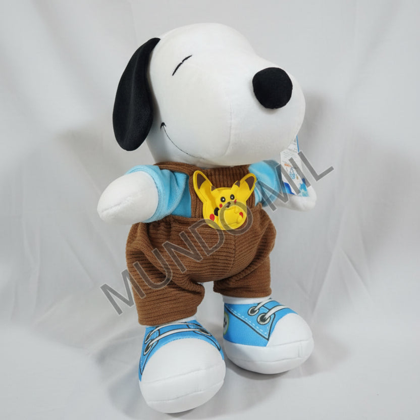 PELUCHE SNOOPY CON OVEROL 50 CM IMPORTADO