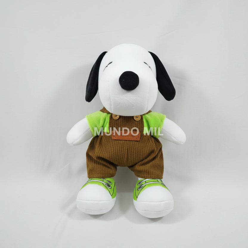 PELUCHE SNOOPY CON OVEROL 50 CM IMPORTADO