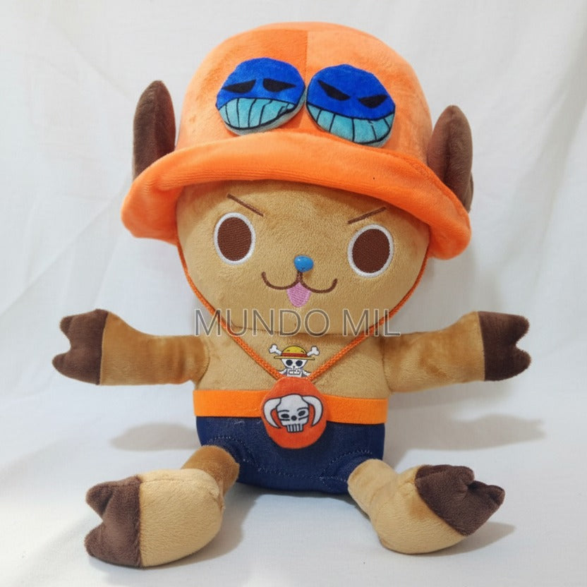 PELUCHE CHOPPER DE ONE PIECE MODELOS 32 CM IMPORTADO