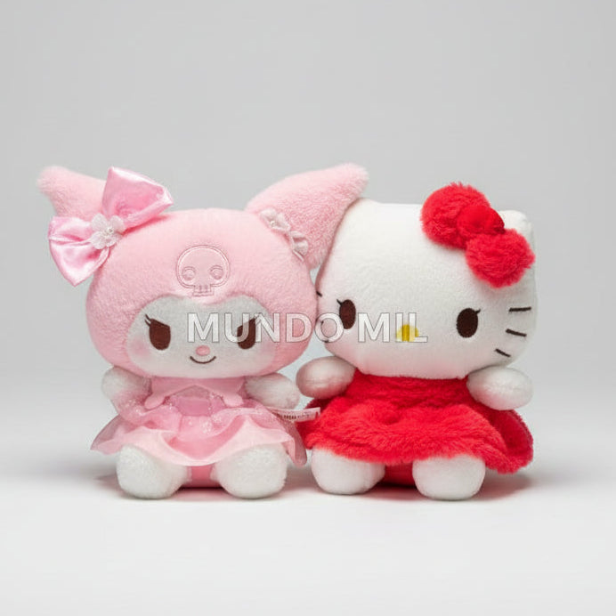 COMBO HELLO: KUROMI Y HELO KITTY $9.40