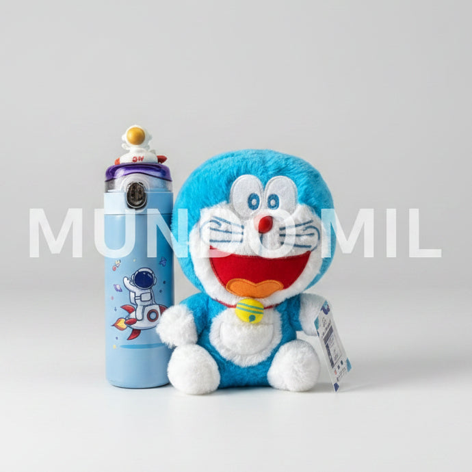 COMBO ESPECIAL: DORAEMON Y TERMO $15