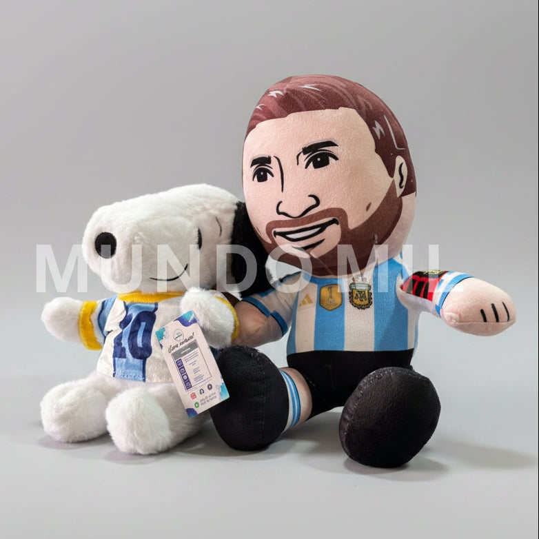 COMBO ARG: MESSI Y SNOOPY $15.80