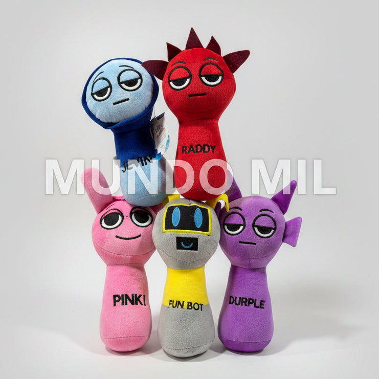 COMBO ESPECIAL: 5 MINI SPRUNKI $23.75