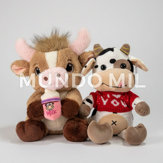 COMBO MUU: TORITO BEBE Y VAQUITA RUNING $21.40