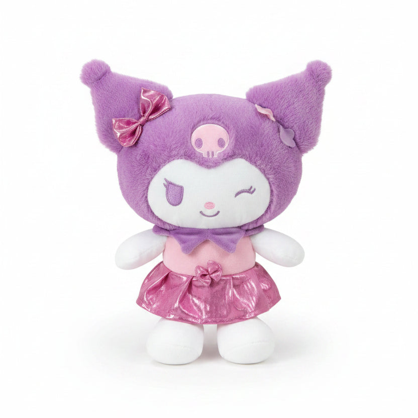 PELUCHE KUROMI GUIÑO LILA 45 CM IMPORTADO