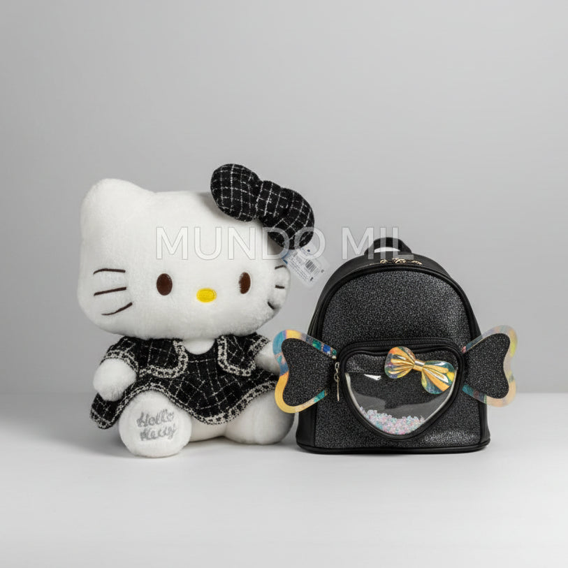 COMBO DARK: MOCHILA Y HELLO KITTY $21