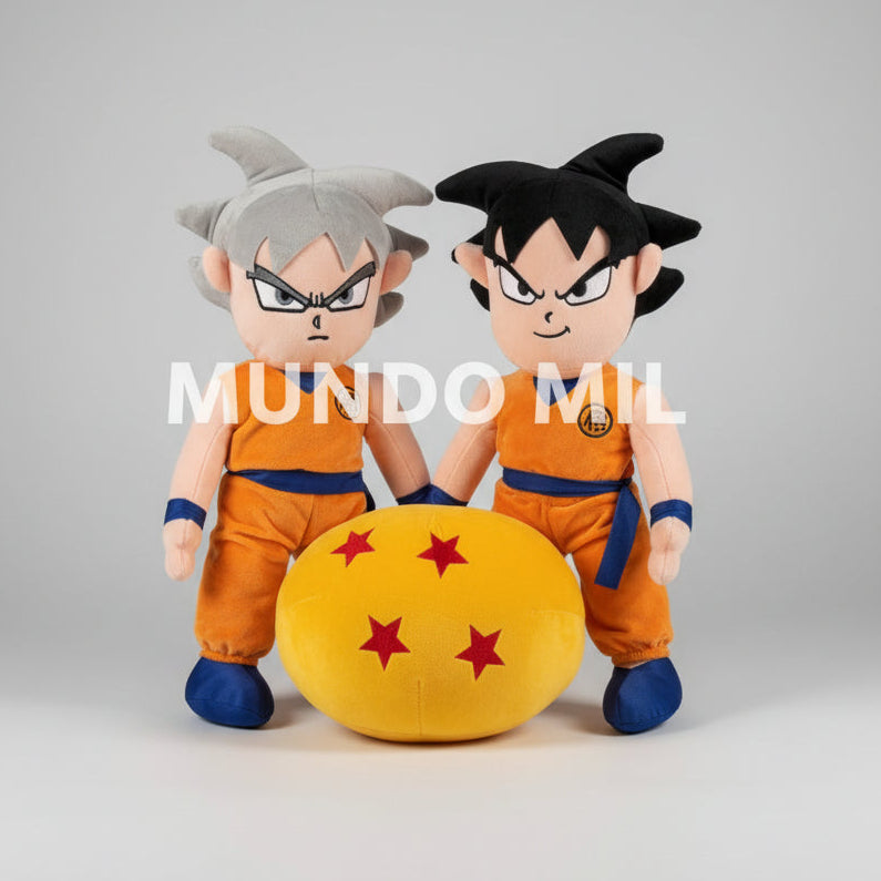 COMBO BALL: 2 MODELOS DE GOKU Y ESFERA $28