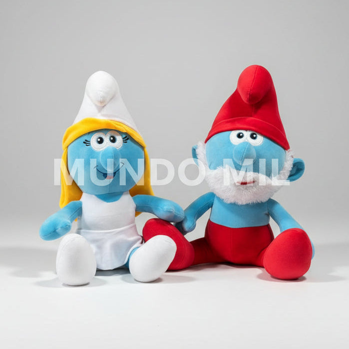 COMBO PITUFI: PAPA PITUFO Y PITUFINA $43