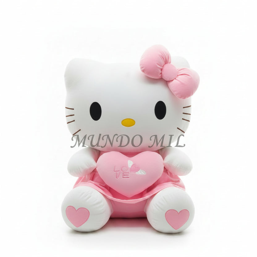 PELUCHE HELLO KITTY VESTIDO ROSA 90 CM METRO