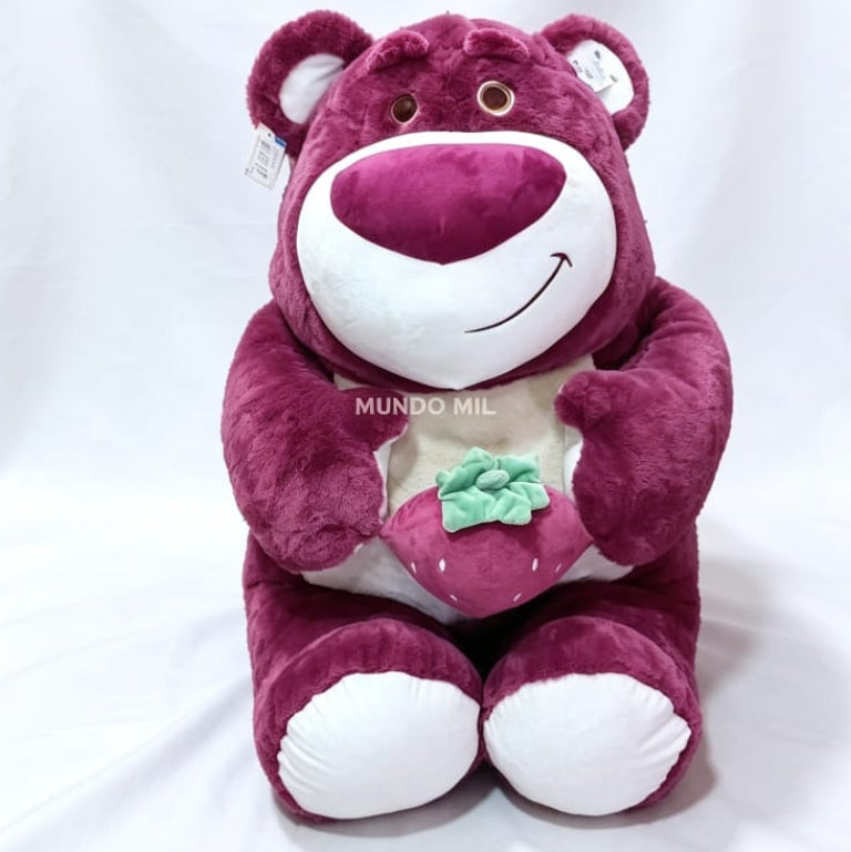 PELUCHE LOTSO FRESA SENTADO 95 CM METRO GIGANTE