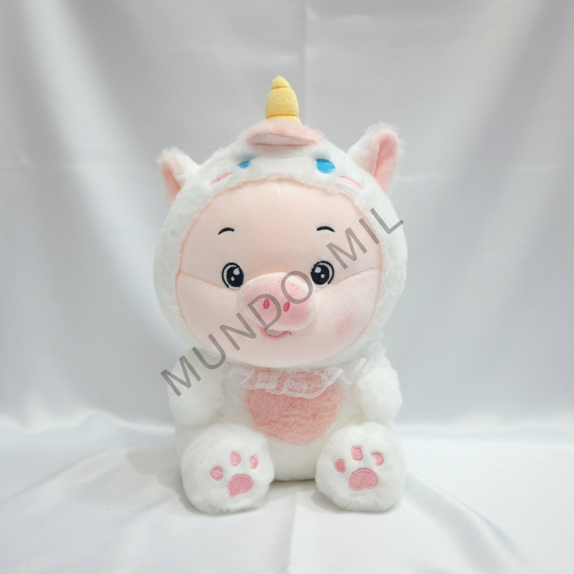 PELUCHE CERDITO UNICORNIO 26 CM IMPORTADO