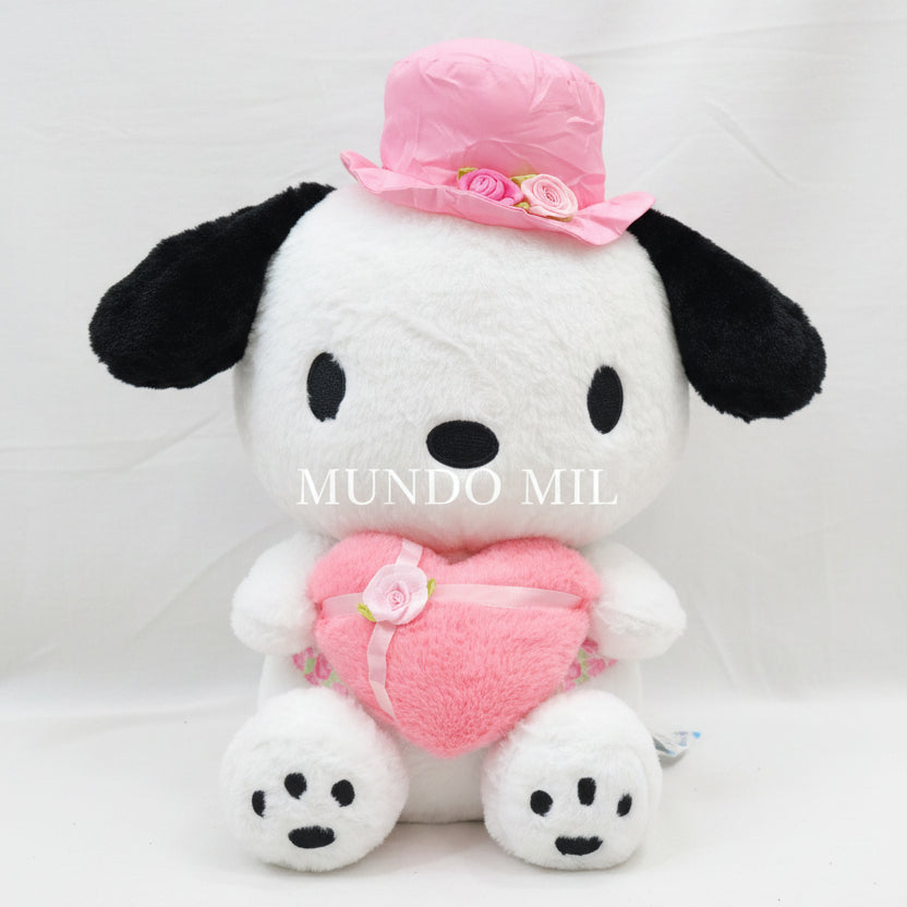 PELUCHE POCHACCO SOMBRERO CORAZON 36 CM IMPORTADO