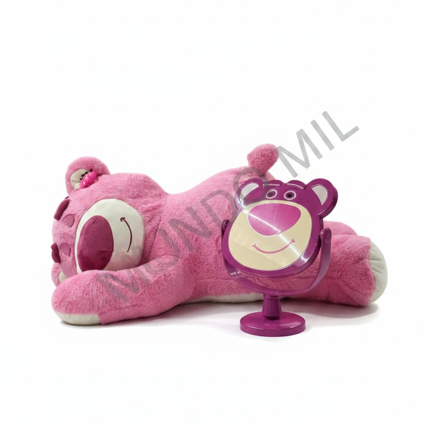 COMBO TOY :PELUCHE LOTSO ACOSTADO 60 CM ESPEJO LOTSO