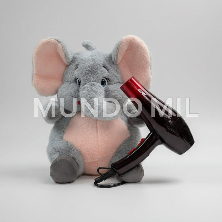 COMBO CUTE: ELEFANTE Y SECADORA $ 23.80