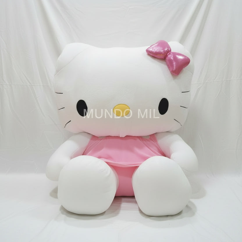 PELUCHE HELLO KITTY VESTIDO ROSA 115 CM METRO