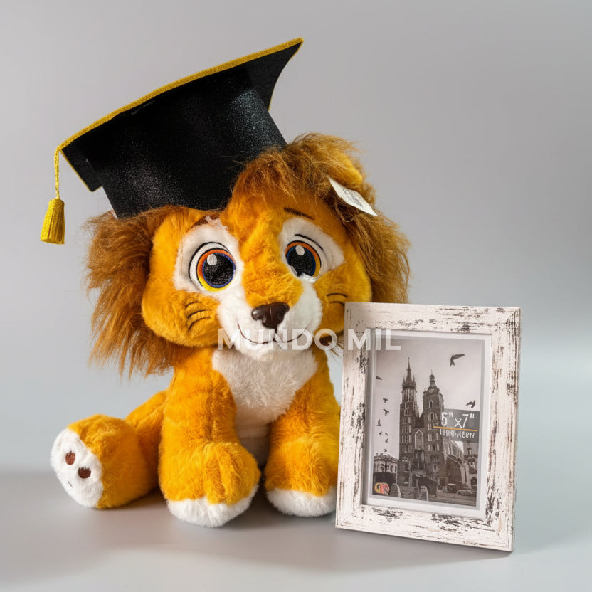 COMBO GRADUATEX: LEON BEBE Y PORTA RETRATO $21