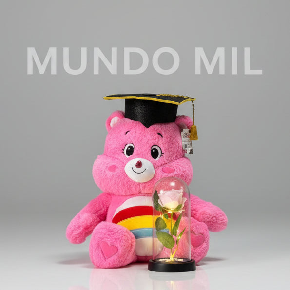 COMBO GRADUATEX: CARIÑOSITO Y LAMPARA $29