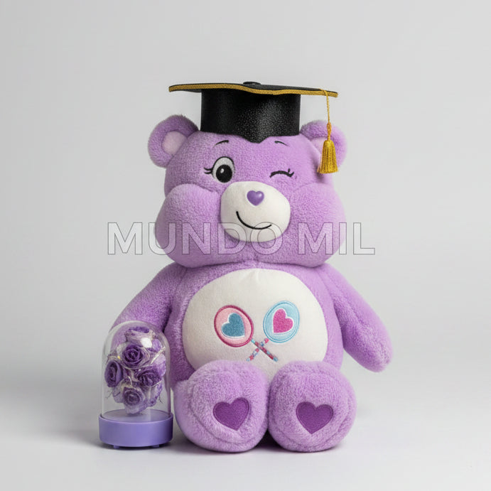 COMBO GRADUATEX: CARIÑOSITO Y LAMPARA $26.75