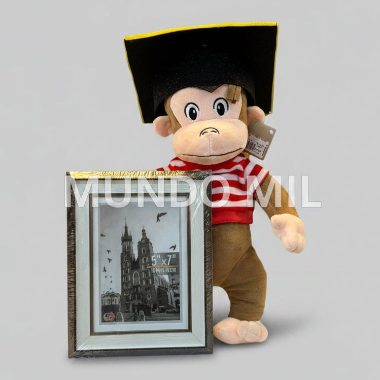 COMBO GRADUATEX: MONITO Y PORTA RETRATO $15.90