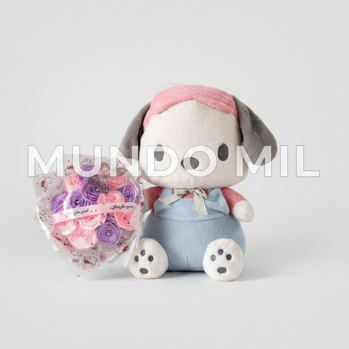 COMBO CUTEE: POCHACO Y RAMO $39.9