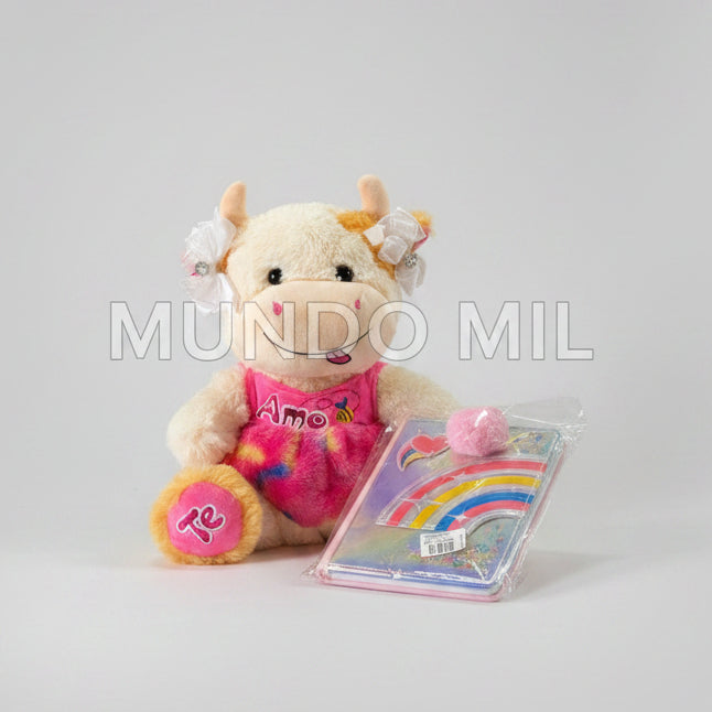 COMBO KIDS: VAQUITA Y DIARIO $13.9