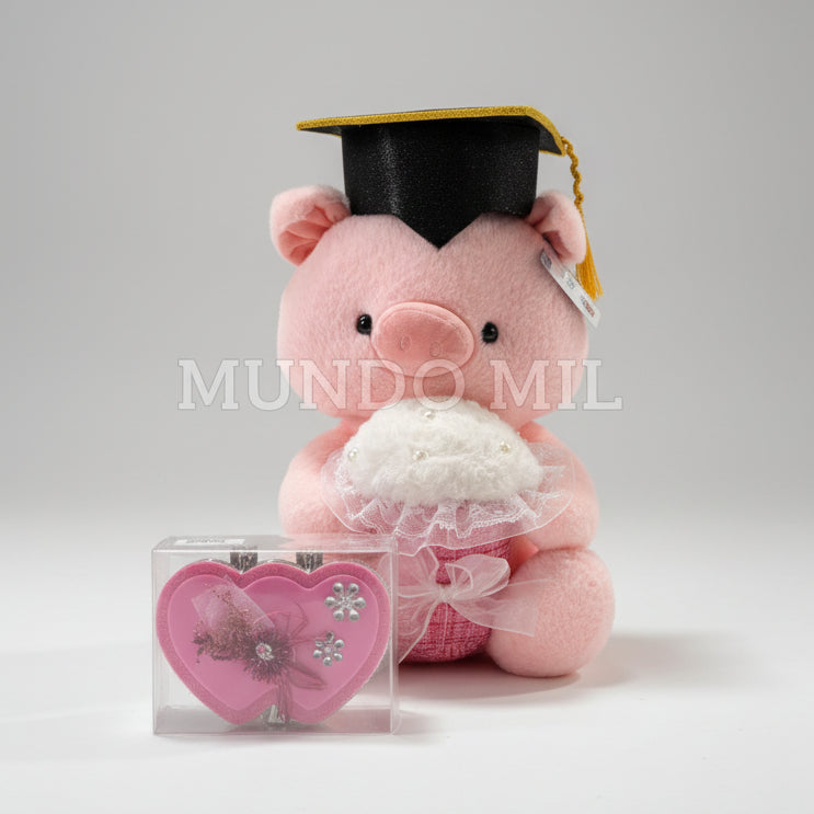 COMBO GRADUATEX: CERDITO Y JOYERO $16.50