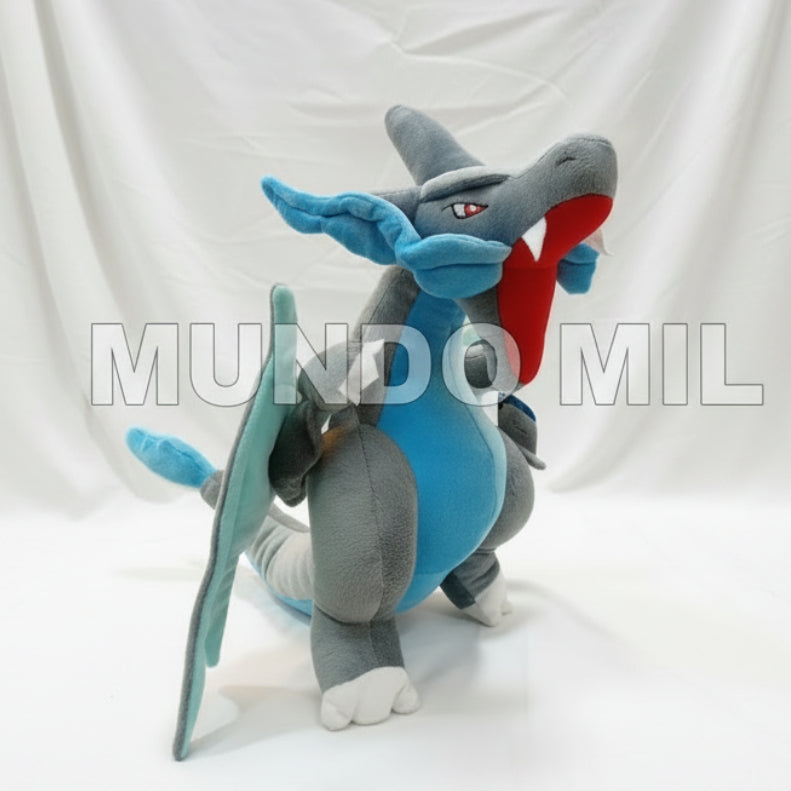 PELUCHE CHARIZARD X 40 CM PLATA