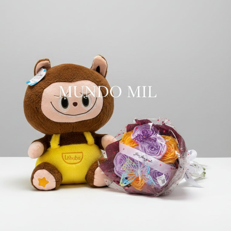 COMBO BUBU: LABUBU Y RAMO $25.50