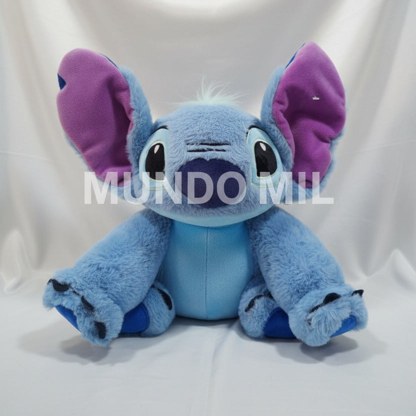 PEUCHE STITCH SENTADO 46 CM ORIGINAL DISNEY