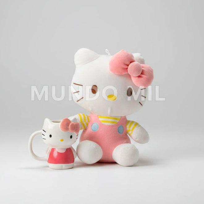 COMBO CUTE: HELLO KITTY Y TAZA $28