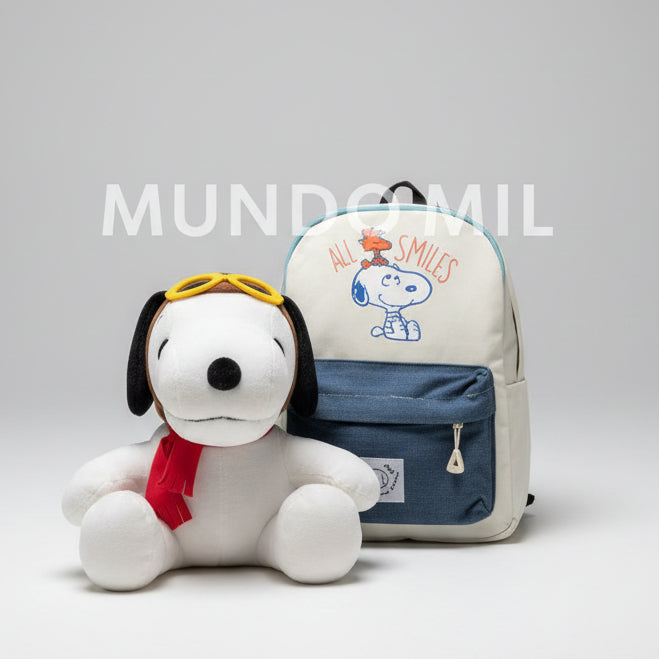 COMBO SUMMER: SNOOPY Y MOCHILA $18.90