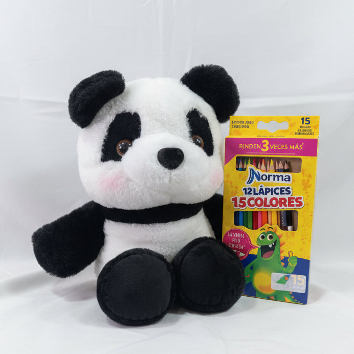 COMBO SUMMER : PANDA QUE CORRE MAS CAJA DE COLORES 9.00$