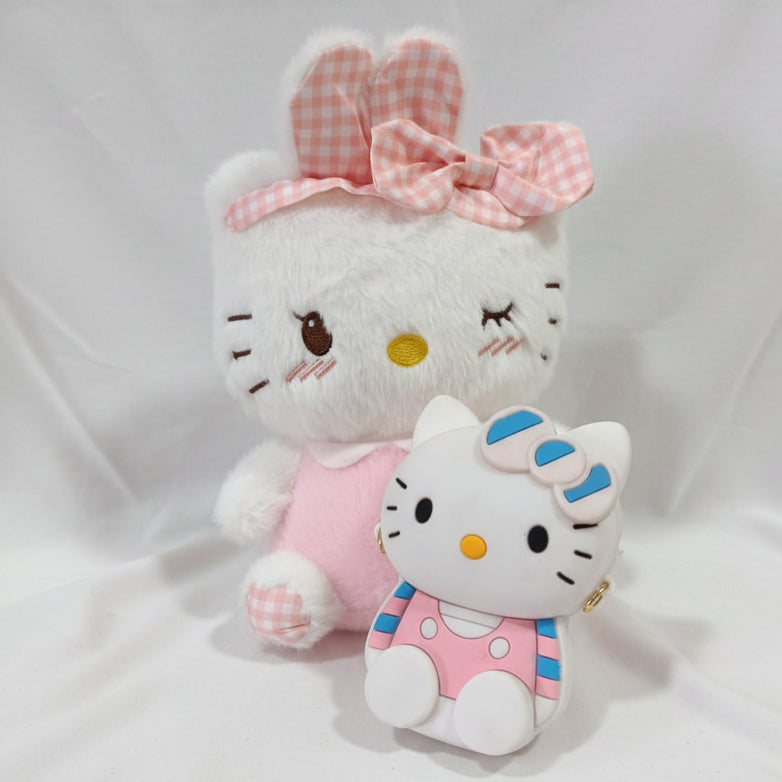COMBO SUMMER : PELUCHE HELLO KITTY MAS BOLSO DE HELLO KITTY 10.90
