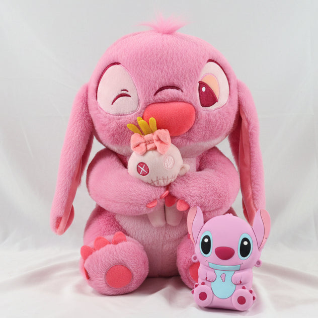 COMBO SUMMER  : PELUCHE ANGELA MAS BOLSO DE STITCH ROSA 19.00 $