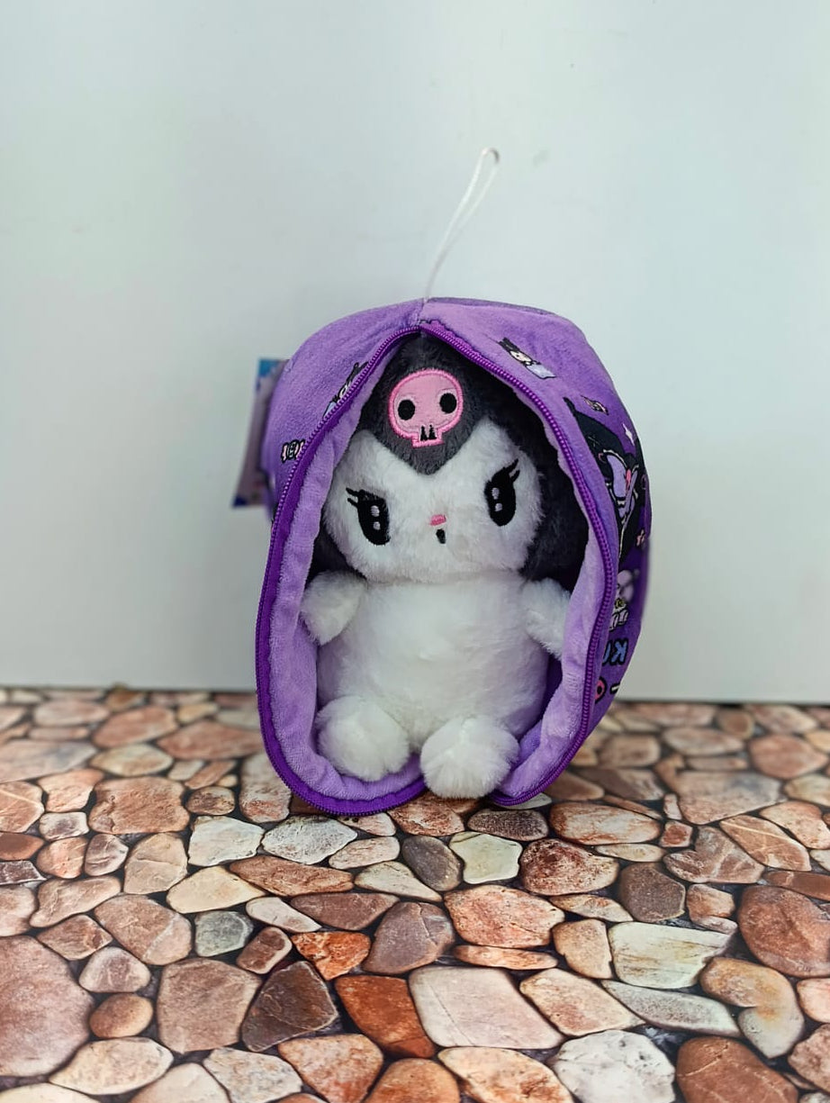 PELUCHE KUROMI TRANSFORMABLE CONEJITO 25 CM