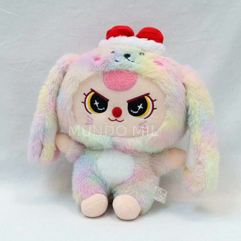 PELUCHE LABUBU MOÑO OREJITAS 35 CM IMPORTADO