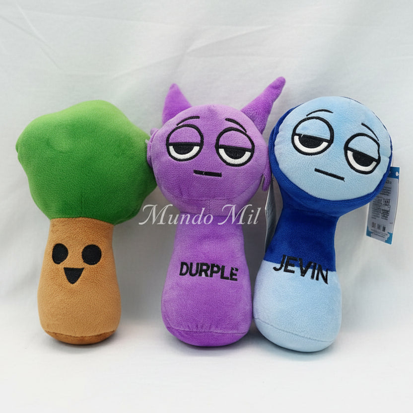 PELUCHE MINI SPRUNKI 22 CM A 24 CM MODELOS