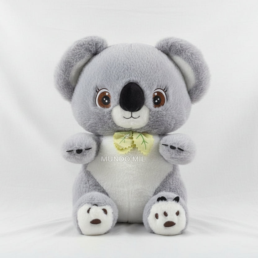 PELUCHE KOALA CON HOJAS 50 CM IMPORTADO 3-45