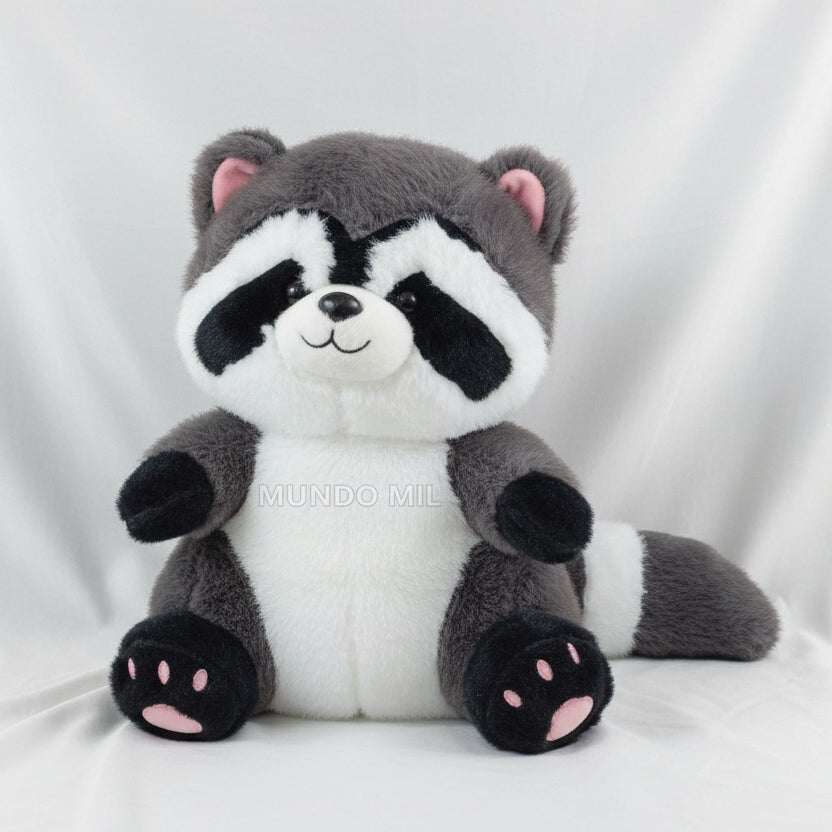 PELUCHE MAPACHE JAPONES 45 CM IMPORTADO 1-40