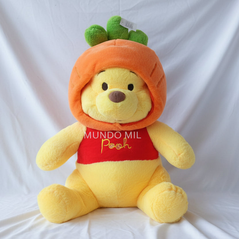 PELUCHE WINNIE POOH GORRITA ZANAHORIA 70 CM IMPORTADO 7-65