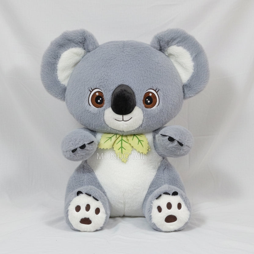 PELUCHE KOALA CON HOJAS 62 CM IMPORTADO  3-55