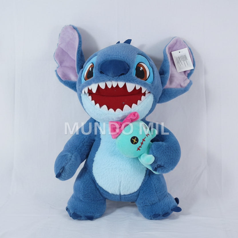 PELUCHE STITCH FELIZ CON SCRUMP 50 CM IMPORTADO 1-50