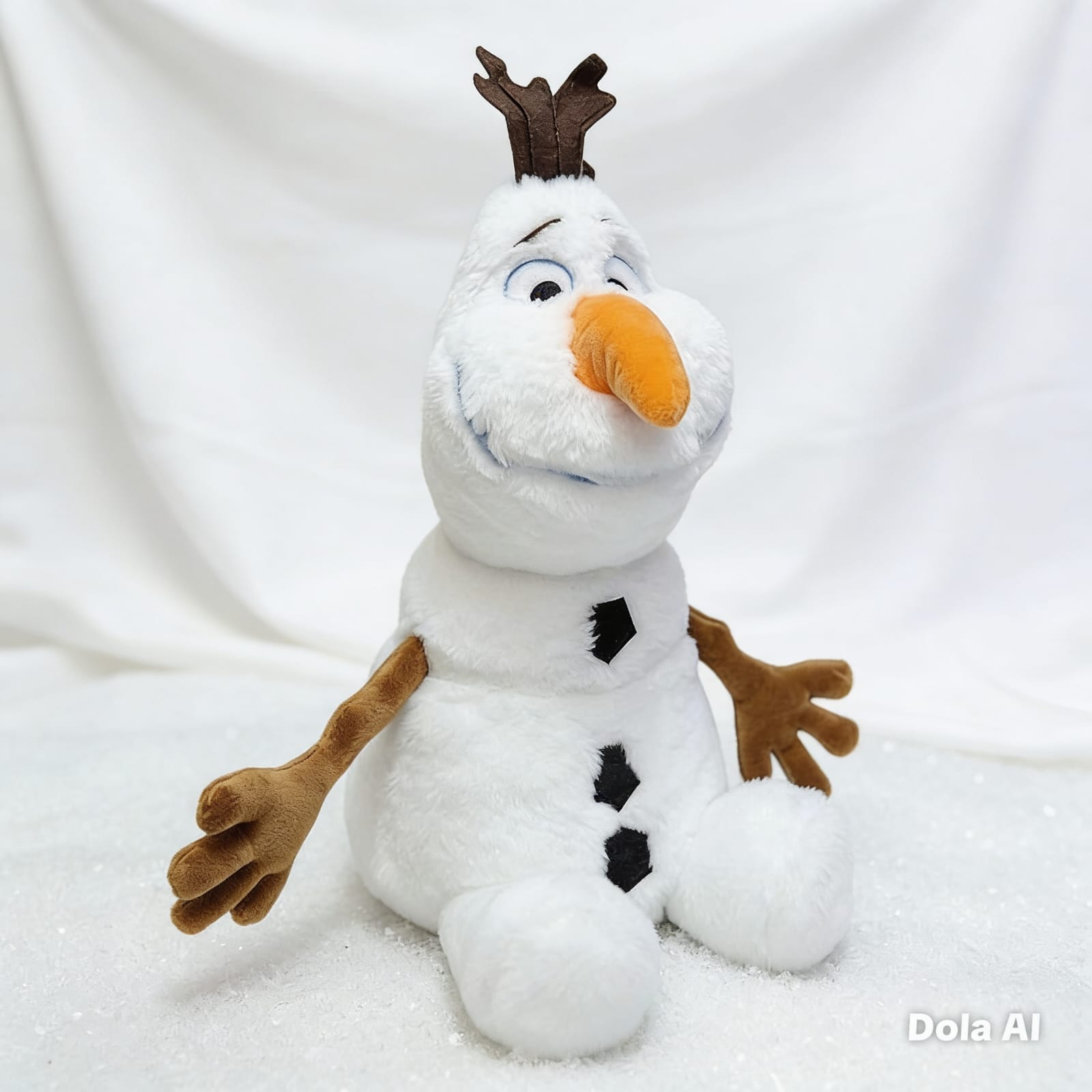 PELUCHE MUÑECO DE NIEVE OLAFF 48 CM ORIGINAL