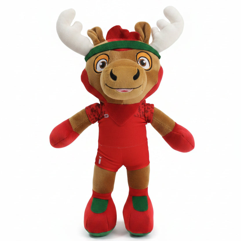 PELUCHE ALCE DE MUNDIAL 38 CM IMPORTADO