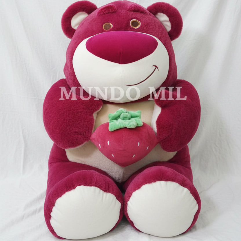 PELUCHE LOTSO FRESA SENTADO 95 CM METRO GIGANTE