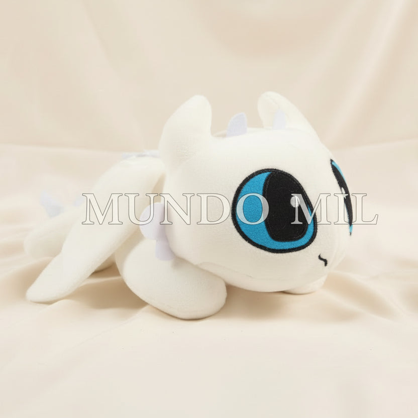 PELUCHE FURIA LUMINOSA ACOSTADO 36 CM IMPORTADO K