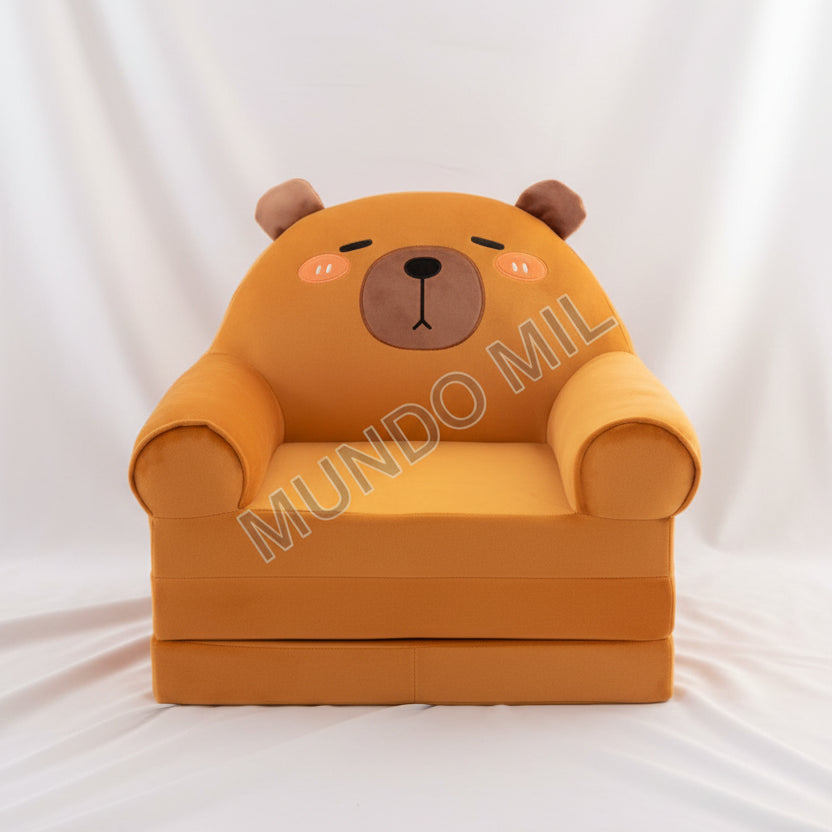 PELUCHE SILLON CAMA CAPIBARA